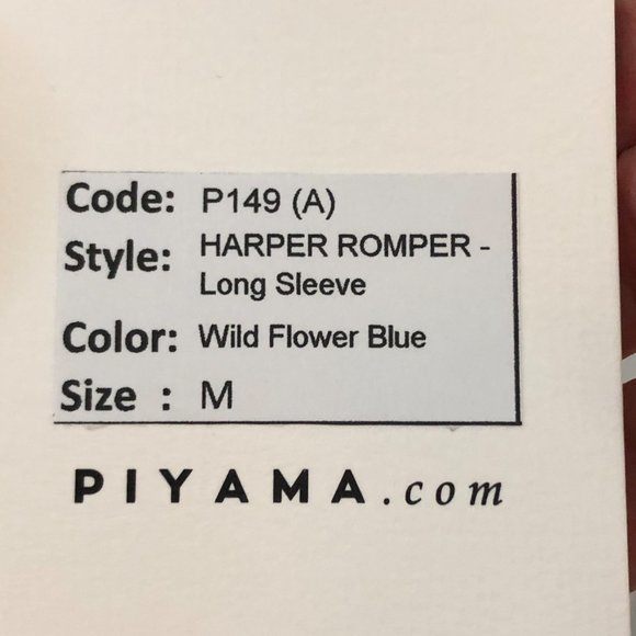 Piyama Harper Feminine Cottagecore Romper - NWT's - Picture 10 of 13